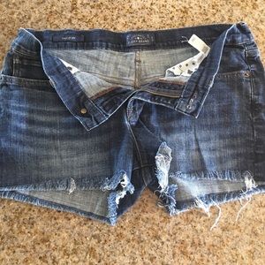 Lucky Brand Cut-Off Denim Shorts